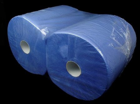 Paper Roll Bleu 36cm x 380mtr.
