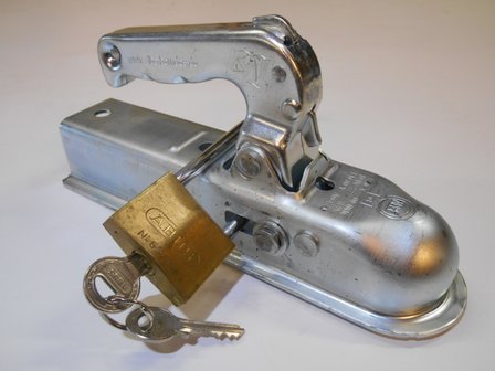 Cylinderpadlock, ball coupling lock, 50mm Abus