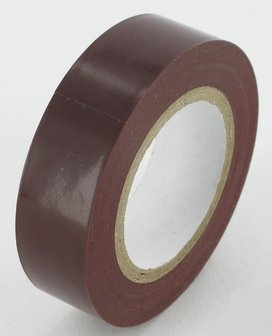 Isulation tape Brown, 15mm x 10 Mtr.