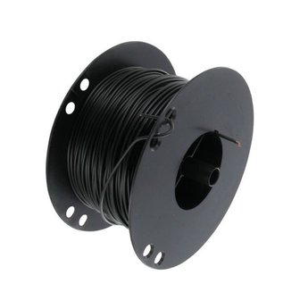 1- core Cable Black 1x2,5 mm&sup2;