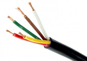 5- core Cable 5 x 0,75 mm&sup2;