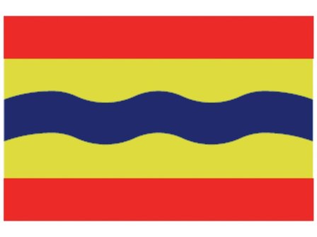 Flag province Overijsel 20x30cm / 30x45cm