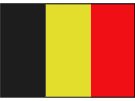 z- Belgium flag 20x30cm / 30x45cm