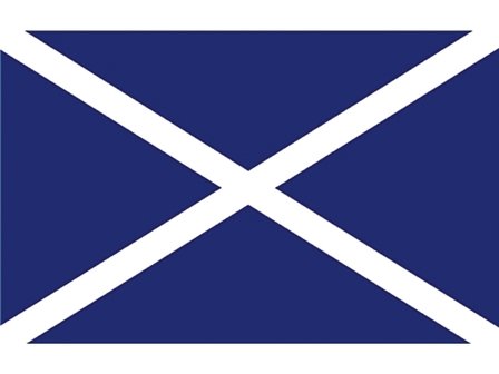 zz- Scotland flag 20x30cm / 30x45cm