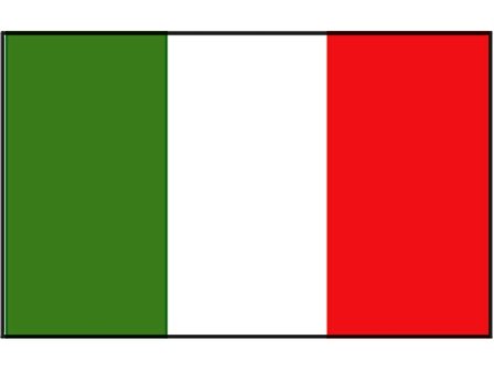 zz- Italy flag 20x30cm / 30x45cm