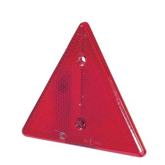 Reflector Triangle RED