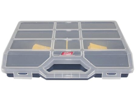 Assortment box, variable boxes, Blue 312x238x51mm