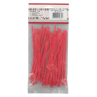 Cable Ties Black 140x3,6 mm 50 pieces