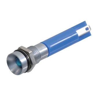 Indicator lamp Blue, LED, 9,5mm