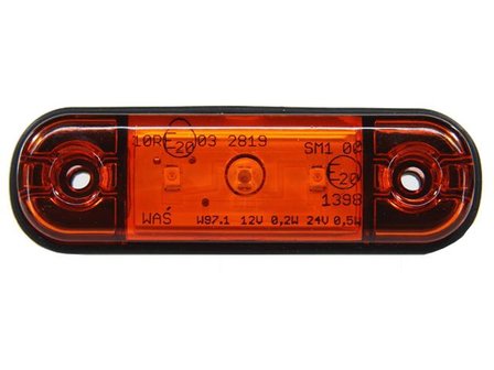 - Side lichting Orange 3-LED 85x26 WAS