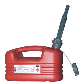 Jerrycan  5 Ltr.Red