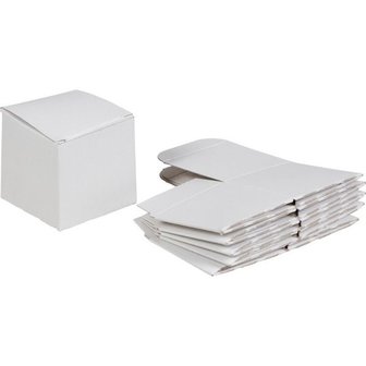 Fold box blank, 66x66x66 mm nr. 1