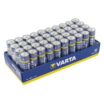 Batteries AA, 1,5 volt, Varta, 10 x 4