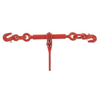 Load binder with 2 hooks, 8 mm chain.
