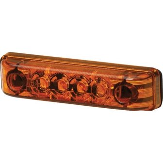 Sidemarker light 4-LED, Orange 65x16mm