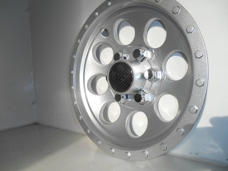10&quot; RALLY Wheel cover Silver/Metallic 10&quot;