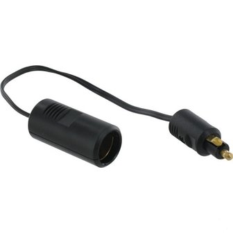 2-pin connector with swivel and with switch Hella