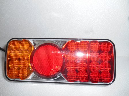 Taillight LED, Multi-connector, 288x105x40mm LED, Li + Re
