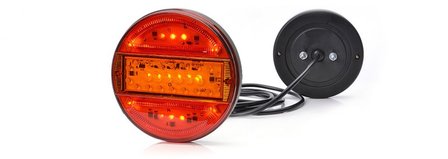 Taillight 5 functions, 150x80 LED, Li + Re LEDlight.