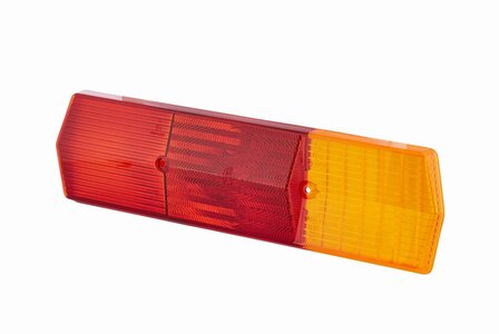 Taillight glass loose Hella, 330x78 mm, 3-functions, 9EL092435011.