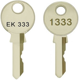 Keys of T handle, Emka No. EK333 among TM350 vp=2 pieces