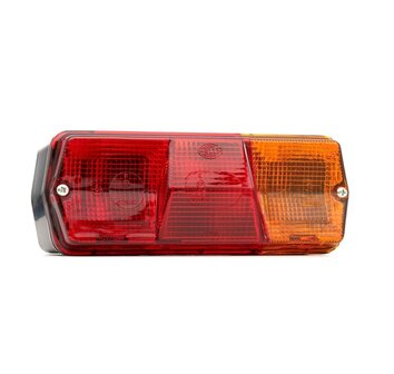 Taillight Hella 201x76 mm, 3-functions, a.o. EZS Right