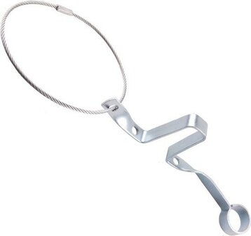 Auxiliary coupling, trailer breakaway cable