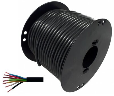 7- core Cable 7x0,75 mm&sup2;