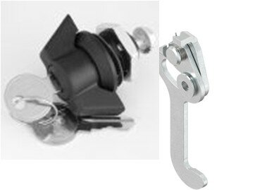 Wing lock with cilinder lock + Excenter lock