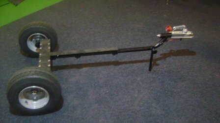 TMO100 S 400x8" wheels,  Undercarrier, motorbike
