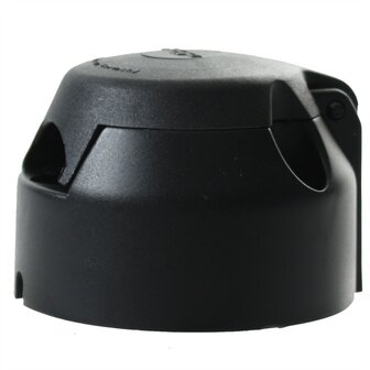 7- Pins trailer socket, plastic black