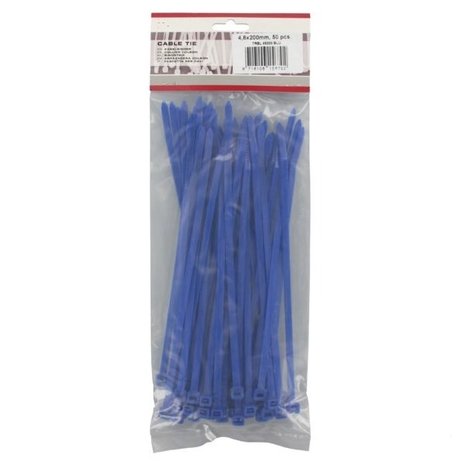 Cable Ties Bleu 200x4,8 mm 50 pieces