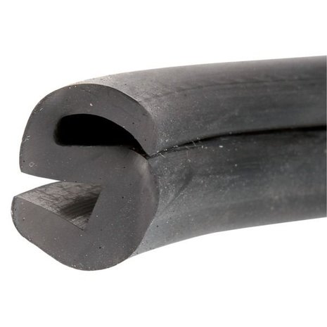 Window rubber, without tendon, p/mtr.