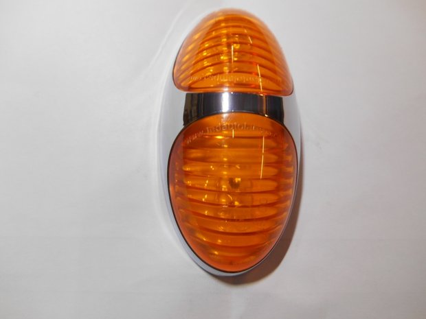 1 Side marker Amber LED chrom