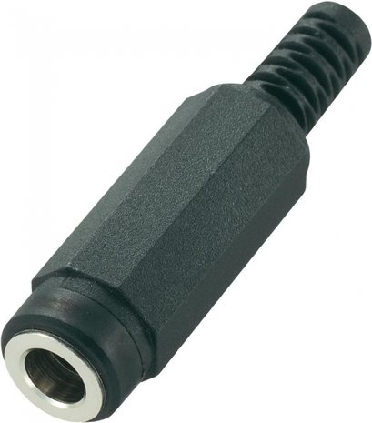 2-pin connector 12 Volt, 5,5mm.