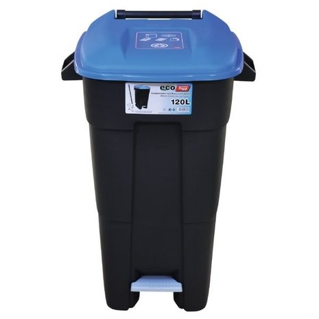 Waste container with pedal 120 ltr.