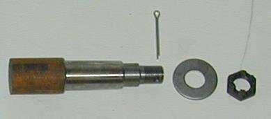 Shaft fitting in wheel hub L = 125 Bearings ø20 and ø25mm M16x1,5
