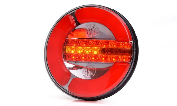 ø 142 mm Taillight Dynamic,LED, Li + Re, LED Neon