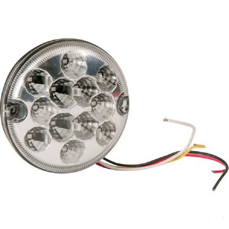 ø 95 mm Taillight- Brakelight- Indicator lamp LED Li+Re.