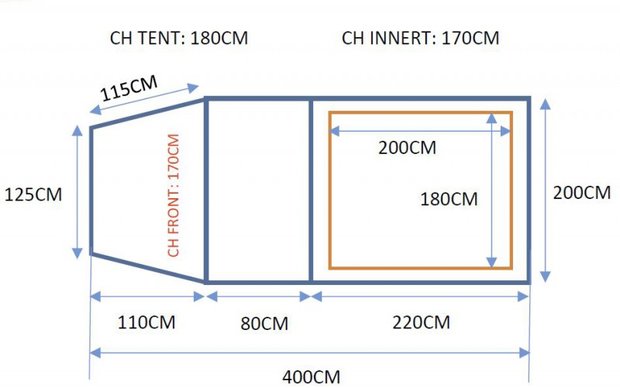 4HD- BikersPlus Tent