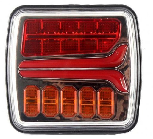 - Taillight Dynamic LED, Right with cable.