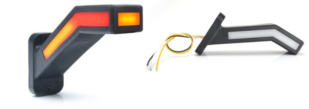 - Combinational position lamp, front-tail-side light and Dynamic Indicator, Right.