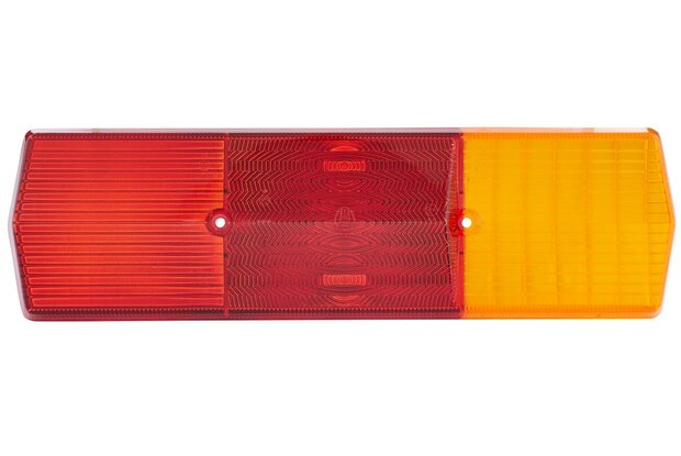 Taillight glass loose Hella, 330x78 mm, 3-functions, 9EL092435011.