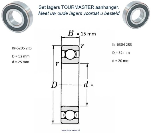 Hub with brake disc 200mm stainless steel, set of Left and Right.