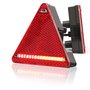 Taillight-LED-triangle-reflector