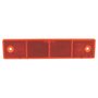 Reflector-rectangular-180x40mm-Red